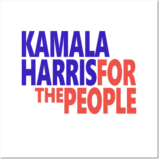 Kamala Harris For The People 2020 Wall Art by Etopix